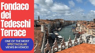 View from the Fondaco dei Tedeschi rooftop terrace (Venice, Italy)