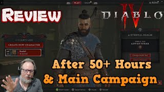 My Diablo IV Review After 50+ Hours \& Main Campaign Completion