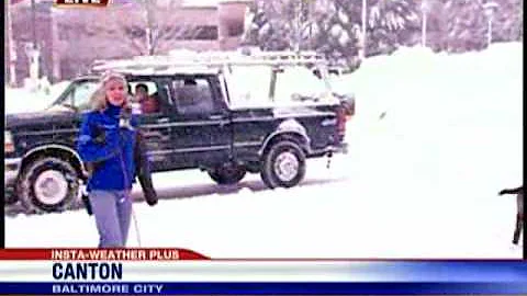 Sandra Makes Some Friends In Snowy Canton