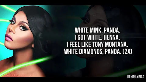Lil' Kim - Panda ft. Maino (Lyrics Video) Remix HD