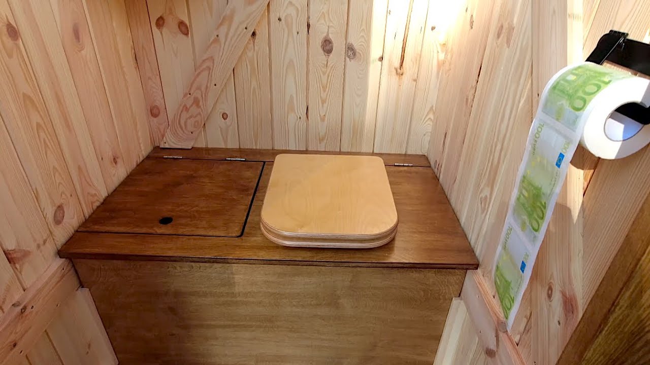 Abri toilettes sèches en bois - Boutique du jardin