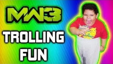 MW3: Annoy the Try Hard Kids (MW3 Trolling)