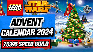 Lego | Star Wars | Harry Potter | Advent Calendar 2024 | Speed Build | ASMR