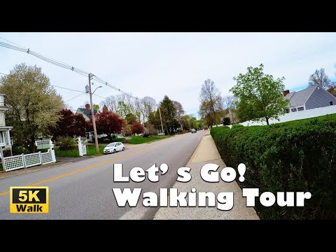 [5K] Boston Travel - Suburbs Walking Tour: Haverhill | Part Ⅰ