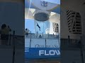 iFLY entertainment on cruise ship 🚢 #shorts #cruiseship