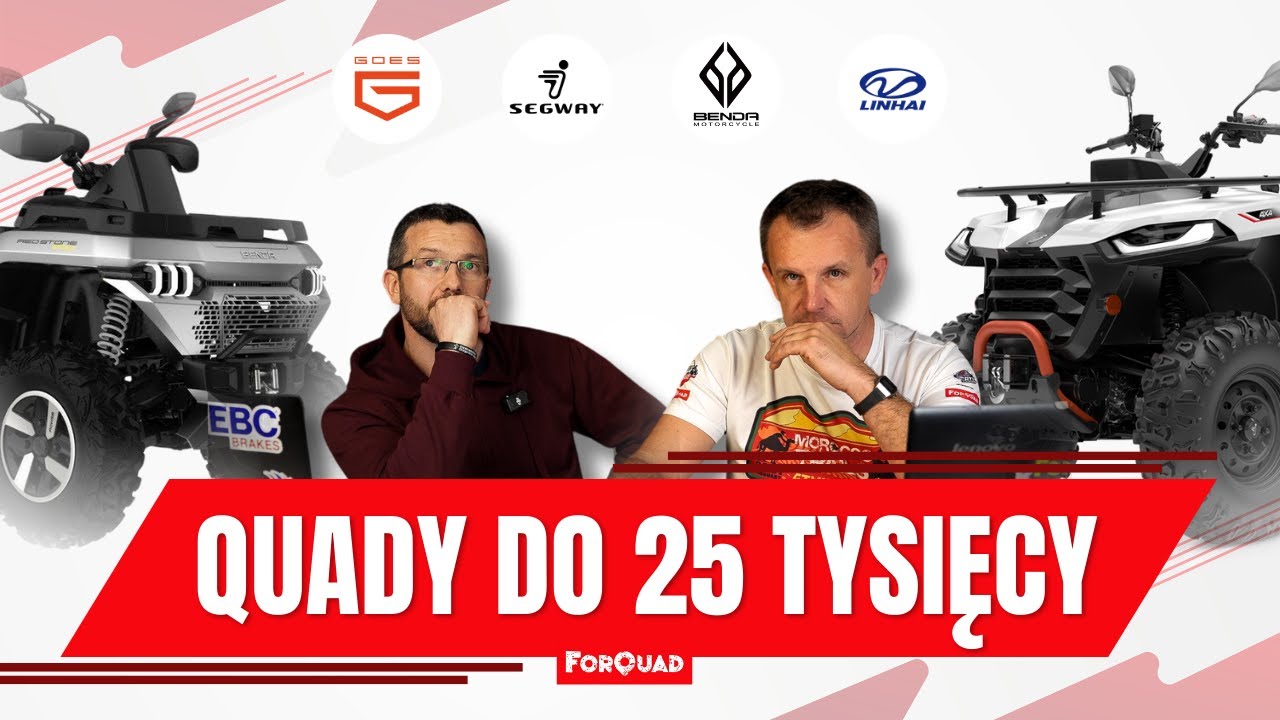 Nowy Quad do 25 tysięcy – który wybrać? Przegląd modeli 2025!
