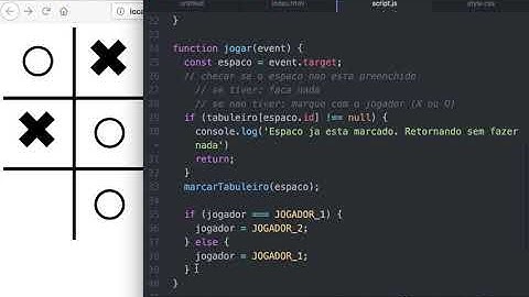 0011-19 Checando pela Vitória do Jogo da Velha na Diagonal (Aula de HTML, CSS, JavaScript)