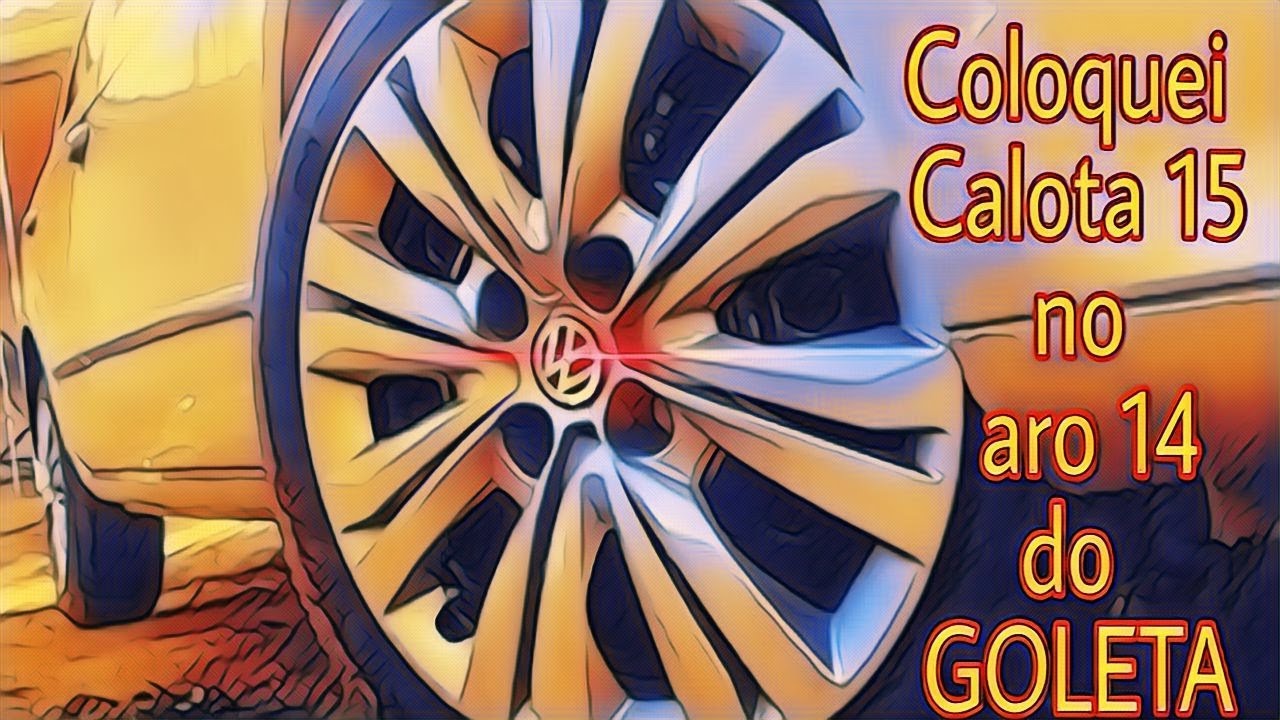 Jogo Calotas Miollo Para Rodas Coquinho Vw Gol G5 Aro 14