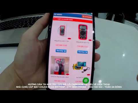HƯỚNG DẪN TẢI APP TRA CỨU KHI MUA MÁY CHUẨN ĐOÁN MST100P PHIÊN BẢN MỚI 6.50. - TOÀN AN ĐỒNG