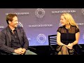 “”it was just... kismet.” david duchovny &amp; gillian anderson at the paley center 2013