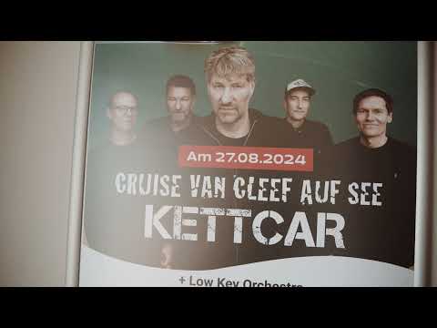 Cruise van Cleef 2024 auf der FRS Syltfähre mit Kettcar und Low Key Orchestra