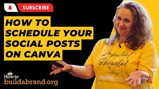 How To Schedule Your Social Media Posts in Canva | Sammy Garrity
