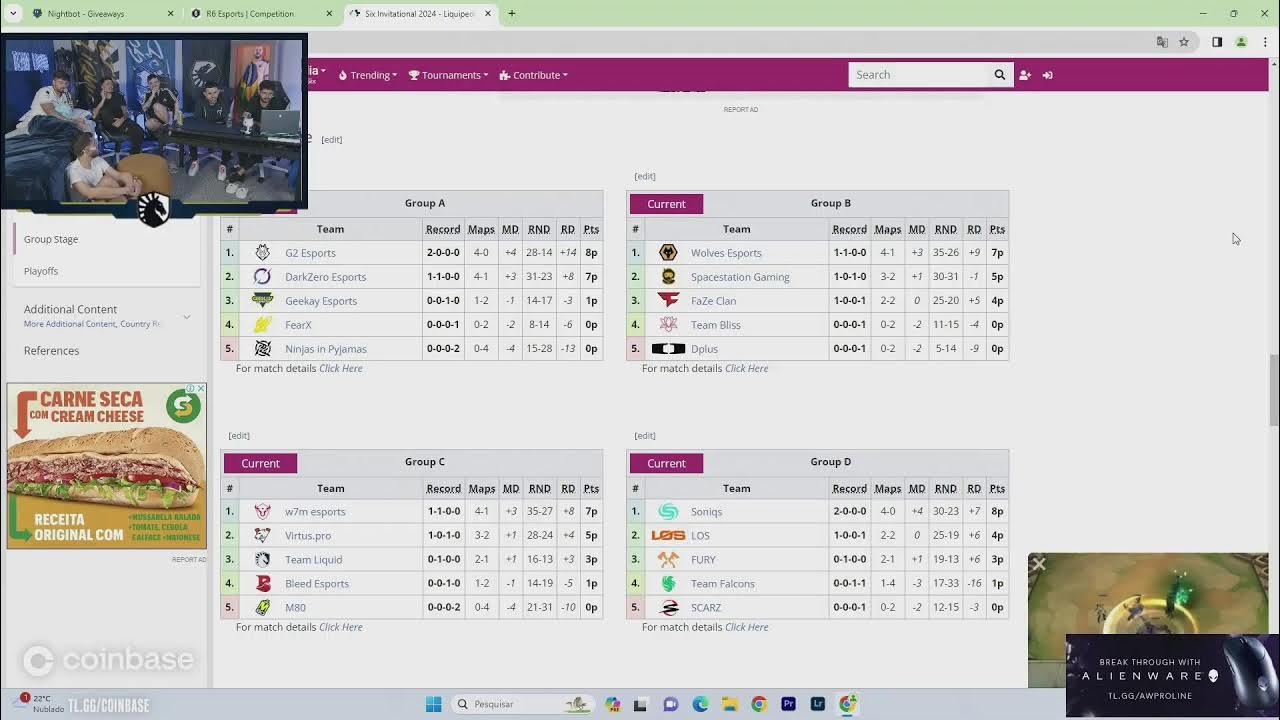 SIX INVITATIONAL 2024 FASE DE GRUPOS DIA 2 RESENHA COM RAZAH SIX INVITATIONAL 2024 FASE DE GRUPOS DIA 2 RESENHA COM RAZAH