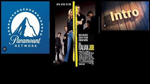 The Italian Job (2003) - Paramount Network Intro