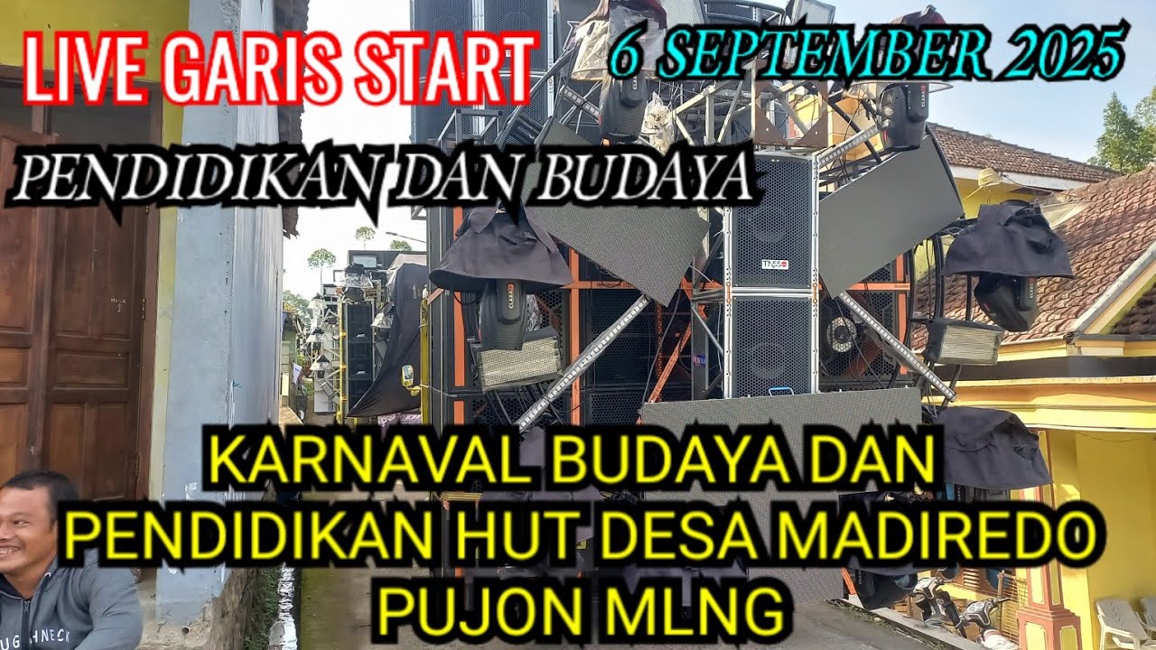 🔴LIVE GARIS START KARNAVAL DESA MADIREDO PUJON MALANG