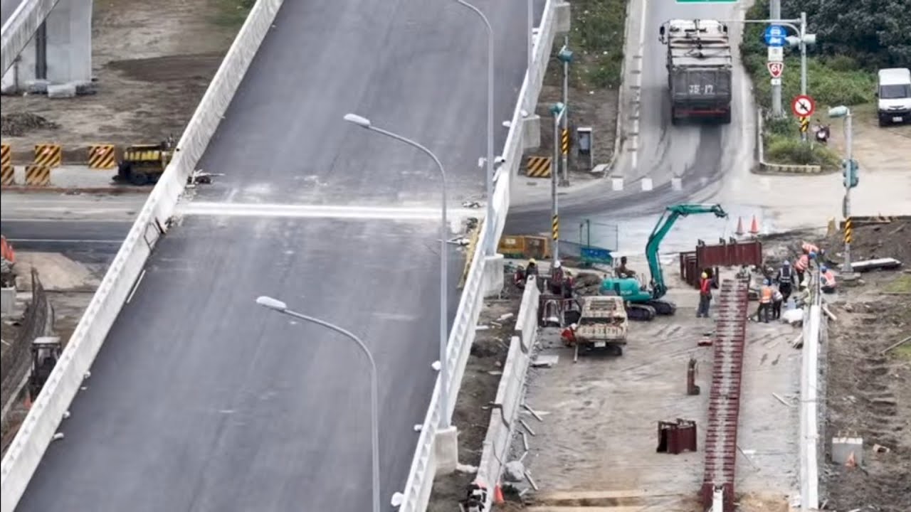 2026.02.26  淡江大橋 八里端  施工觀察 更新進度 空拍 LIVE 直播