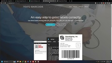 Tutorial para imprimir etiquetas desde goolge sheet, excel, csv con formato ZPL y text2 barcode