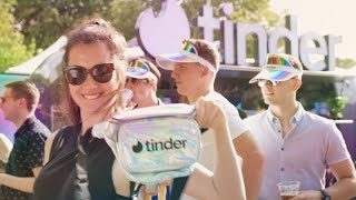 How Tinder does experiential marketing in the real world | Marketing Media Money