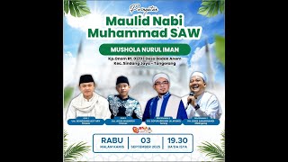 Download Lagu 🔴 LIVE MAULID NABI MUHAMMAD SAW MUSHOLLA NURUL IMAN KP. ONOM RT 02/03 || RABU , 3 SEPTEMBER 2025 MP3 Download Lagu 🔴 LIVE MAULID NABI MUHAMMAD SAW MUSHOLLA NURUL IMAN KP. ONOM RT 02/03 || RABU , 3 SEPTEMBER 2025 MP3