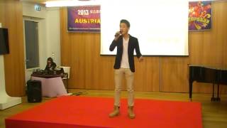 130324 1. Liveshow Austria's Next K-Pop Star: 영광 Youngkwang - 한번만 Just once by 규현 SJ's Kyuhyun