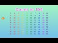 Count Numbers 1 to 100 | Count to 100 in English | Kids Learning Vide