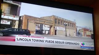 Lincoln Towing Univision 9172018