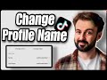 How To Change Name On Tiktok! (2024)