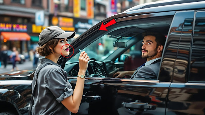 Use Window As Mirror,Girl Dress Up Ugly To Mess Up Date! Unware CEO In Car See Everything Love Her!