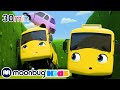 Buster e Scout se perdem no labirinto | Go Buster | Little Baby Bum | canções infantis em português