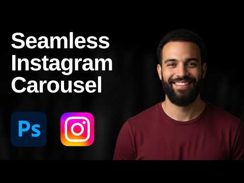 How To Create A Seamless Instagram Carousel In Photoshop (2026 Easy Guide)
