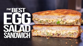 CRISPY EGG SALAD BECOMES THE BEST EGG SALAD SANDWICH I&#39;VE EVER MADE! | SAM THE COOKING GUY