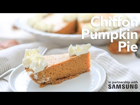 Chiffon Pumpkin Pie - Thanksgiving Recipe