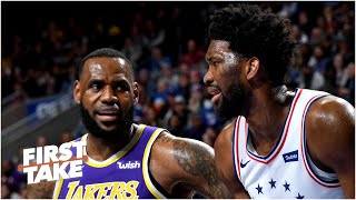 Stephen A. and Max debate LeBron vs. Joel Embiid as MVP frontrunner | First Take