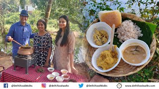 TRADITIONAL Gaud Saraswat BRAHMIN FOOD I Goan KHAJE I KHATKHATE (Mix Veg Stew) + MADGANE (Dessert)