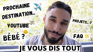 FAQ 1000 ABONNÉS SYMBOLIQUE : VOYAGES, BÉBÉ, YOUTUBE, PROJETS, FAUT QU'ON PARLE.. ✈️ 👶 💰