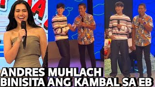 REAKSYON ni Atasha Muhlach NAGULAT sa Pagbisita ng Kanyang KAMBAL nasi Andres Muhlach sa Eat Bulaga by Bam Entertainment 71,245 views 1 month ago 8 minutes, 16 seconds