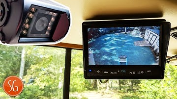 How to install Backup Camera for your RV // Rear View Safety Backup Camera System // RV Upgrade