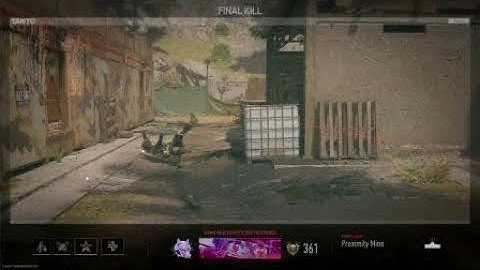 CoD MW2 Shoot House - TDM - Final Kill - Proximity Mine (Slow Motion Replay) Action!