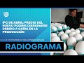 IPC de Abril: Precio del huevo podría dispararse debido a caída en la producción