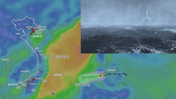 Dự báo đường đi của áp thấp nhiệt đới trong 24 giờ tới và vùng chịu ảnh hưởng | Báo Lao Động