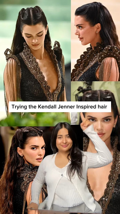 Kendell Jenner Inspired hairstyle