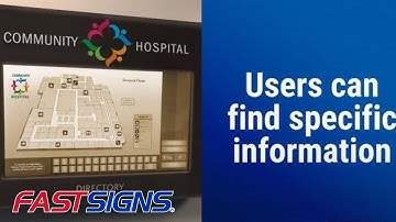 Enhance Visitor Experience Using Digital Directories | FASTSIGNS®