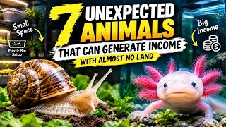 7 Unexpected Animals That Can Generate Income With Almost No Land! 💰