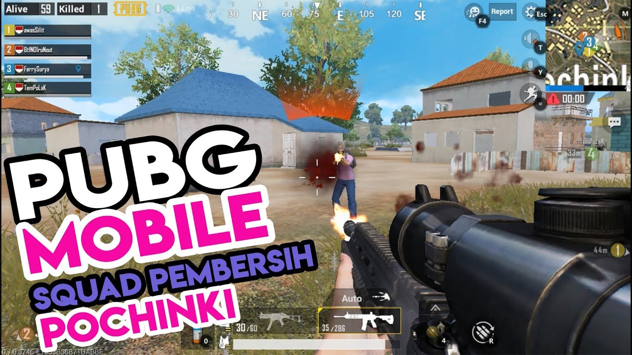 SQUAD PEMBERSIH POCHINKI ~ PUBG MOBILE INDONESIA - 