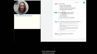 How are Schoology Course Materials organized?