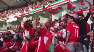 ‏أهازيج جماهير منتخب ‎#عمان في مدرجات ستاد جابر الدولي في نهائي ‎#خليجي23