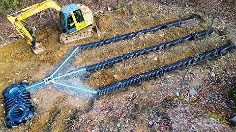 Installing a Quick and Cheap Septic System - Start to Finish