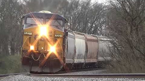 CSX ES40DC 5231 w/ K5H Leads Manifest Q580-05 on 2/6/20