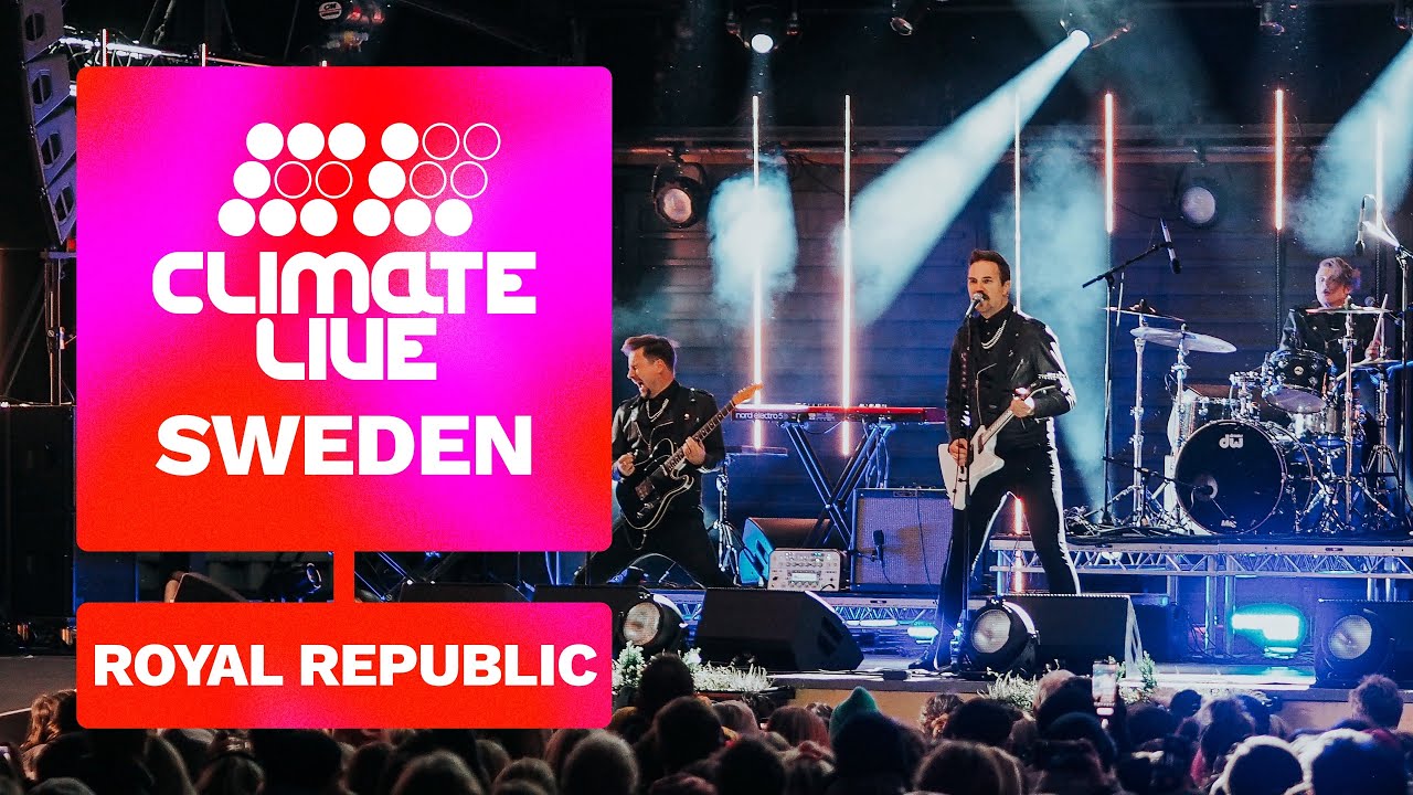 ROYAL REPUBLIC - Full Steam Spacemachine - Climate Live Sweden (HD)