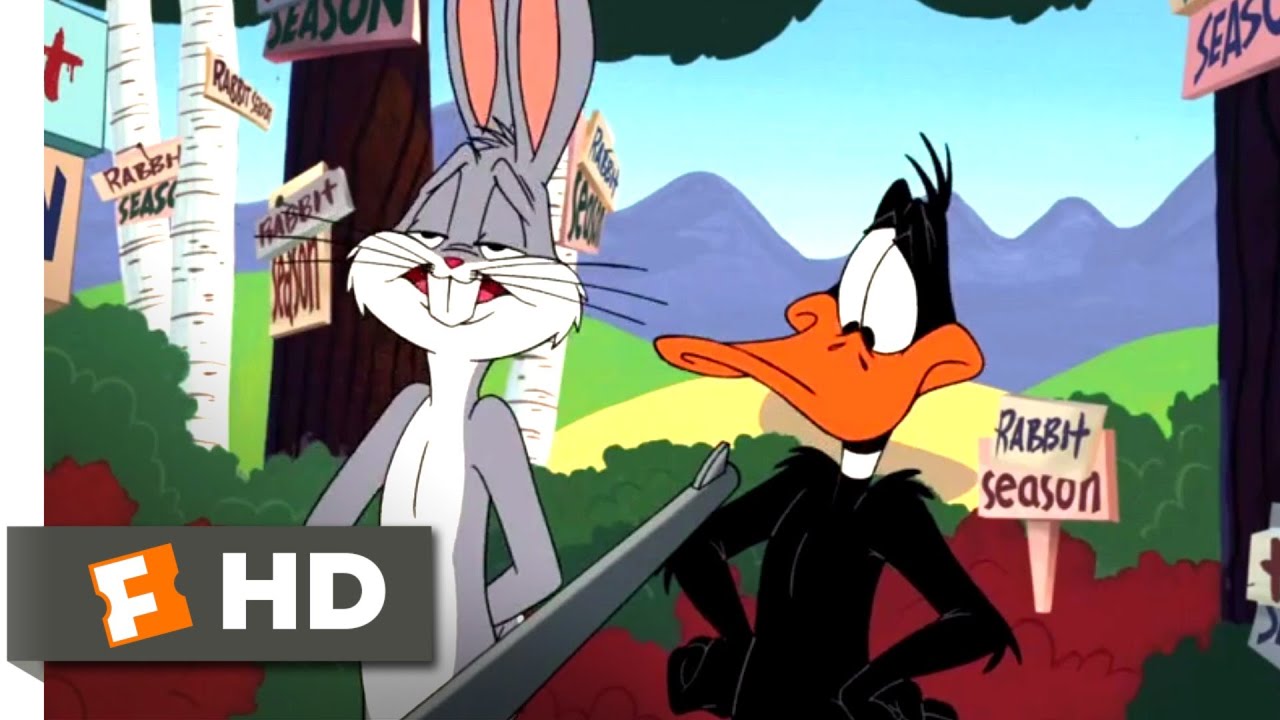 Looney Tunes: Back in Action (2003) - Bugs Bunny vs. Daffy Duck Scene (1/9)  | Movieclips - YouTube